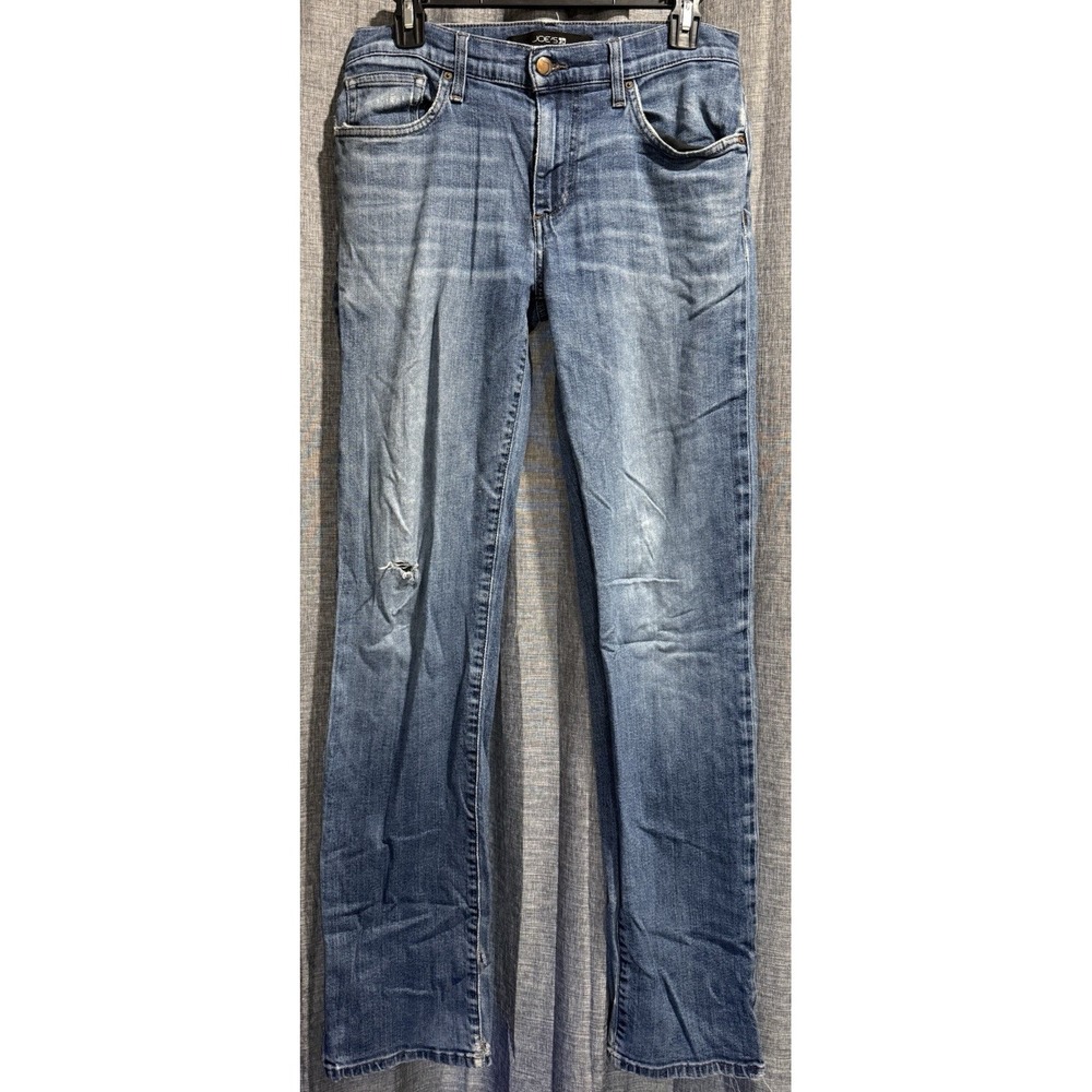Joe's Jeans Mens Size 30 Straight Leg Classic Wash Distressed 33" Inseam